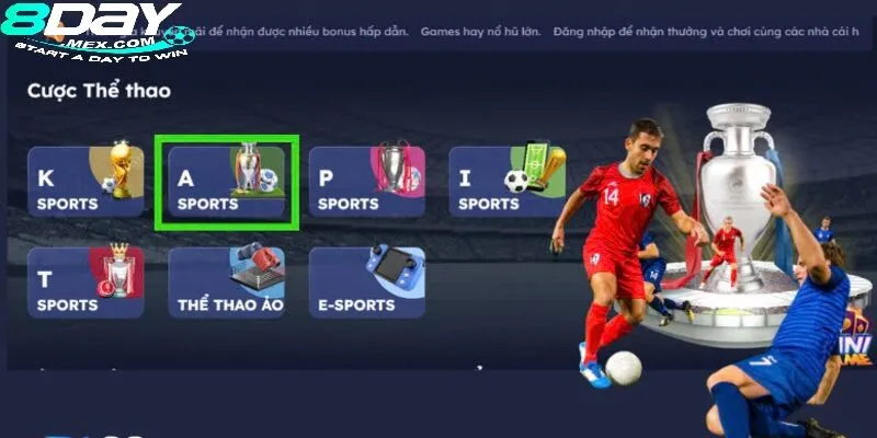 Sơ lược thông tin về sảnh game A-Sports 8day