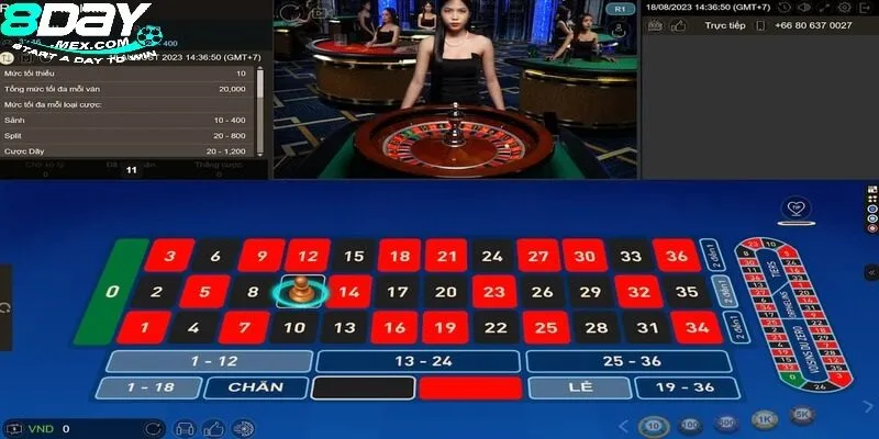 Roulette 8Day - Cách Chơi và Chiến Lược Để Thắng Lớn 3 Mẹo chơi cá cược cực hấp dẫn tại game Roulette